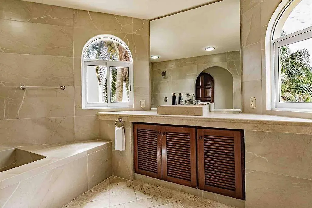 The Oasis Tulum Luxury Front Beach Villa 8 Rooms Tancah Mexico