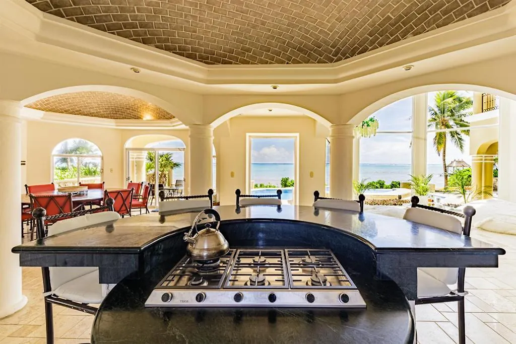 The Oasis Tulum Luxury Front Beach Villa 8 Rooms Tancah